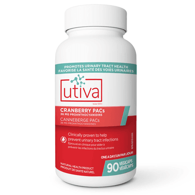 Utiva Cranberry PACs (90 capsules)