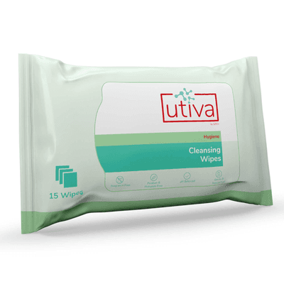 Utiva Cleansing Wipes (15 Wipes)