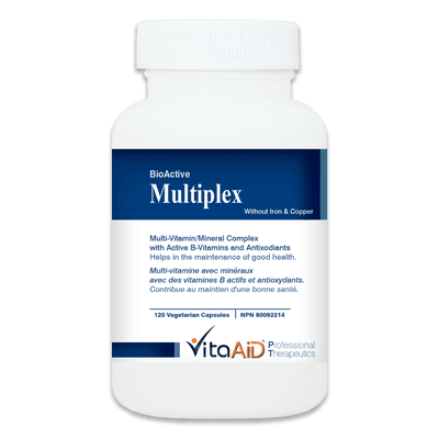 Bio-Active Multiplex WITHOUT Fe & Cu (120 capsules)