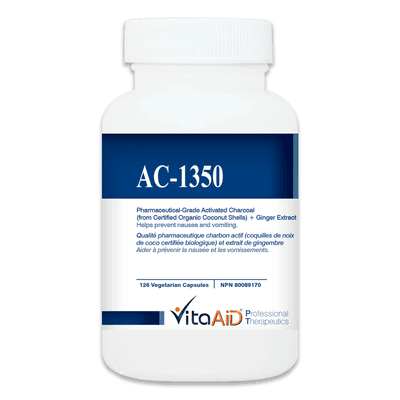 AC-1350 (USP-Grade Activated Charcoal) (126 capsules)