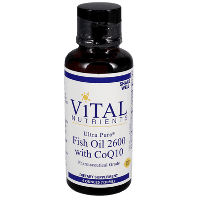 Ultra Pure Fish Oil 2600 w/CoQ10 (4 Ounces)