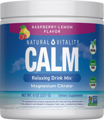 Natural Calm Raspberry/Lemon (226 Grams)