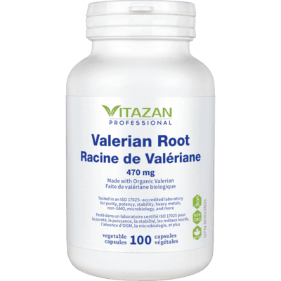 Valerian Root (Certified Organic) (100 capsules)
