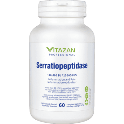 Serratiopeptidase 120,000 (60 capsules)