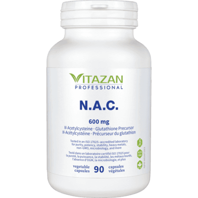 N.A.C. N-Acetylcysteine 600 mg (90 capsules)
