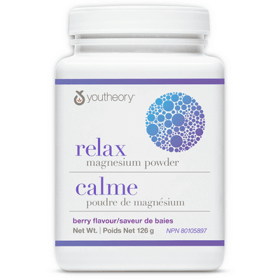 Relax Magnesium Powder - Berry Flavour (126 Grams)