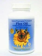 Flax Oil (Cert. Organic)1000 mg (100 gels)