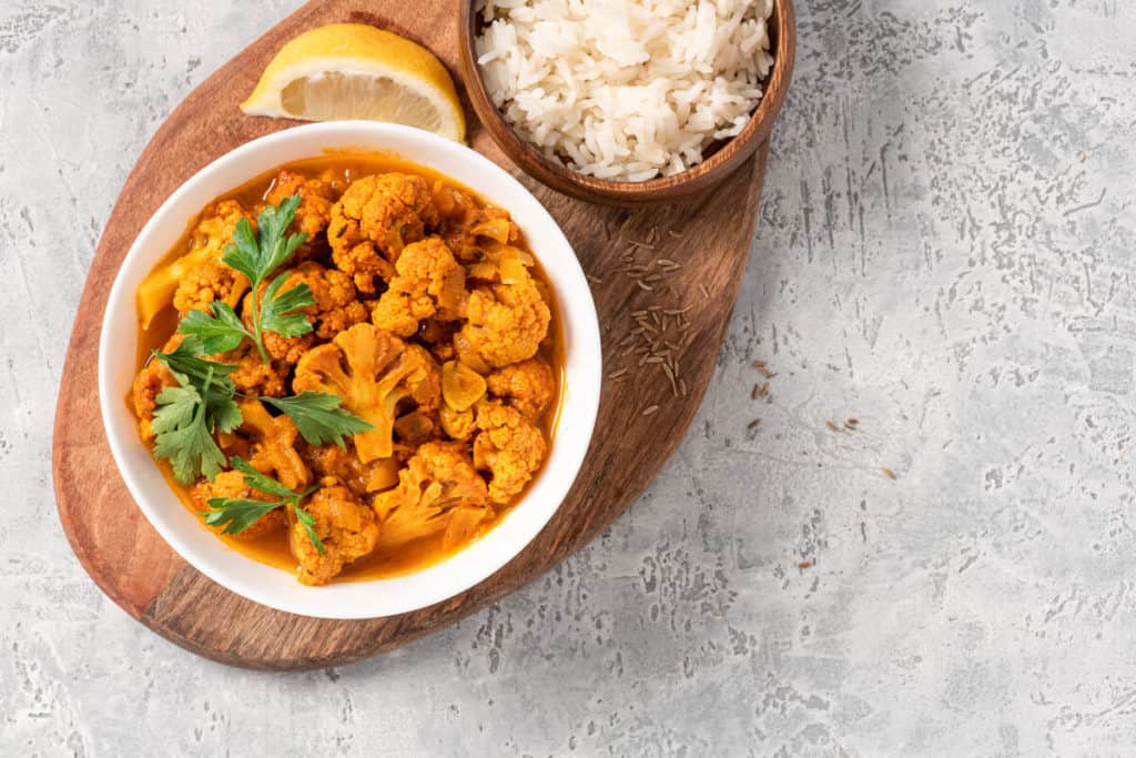 Indian curry dish
