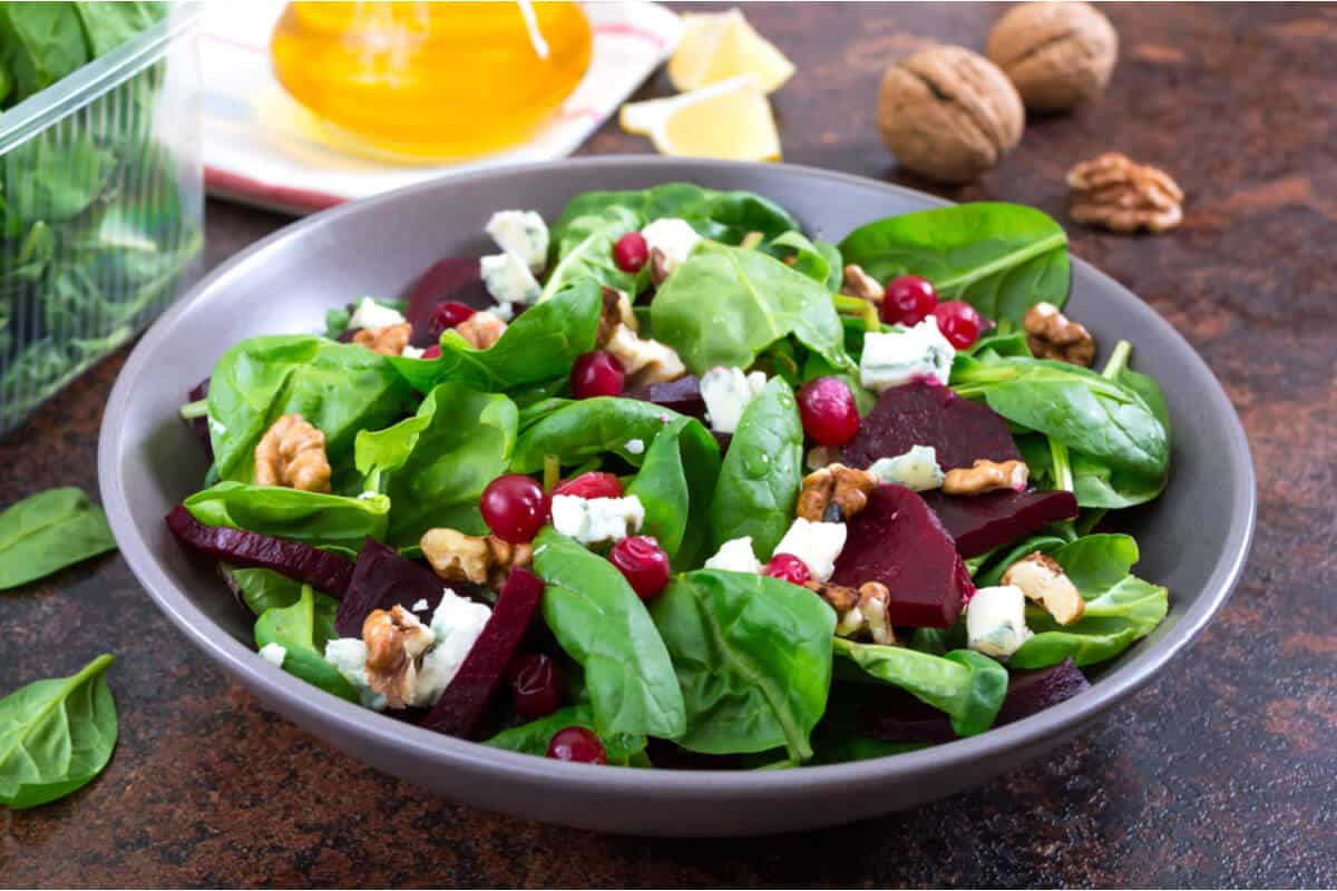 High-oxalate food salad