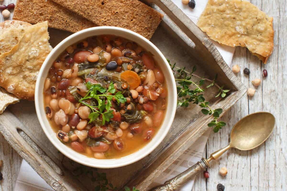 Bloating beans and legumes
