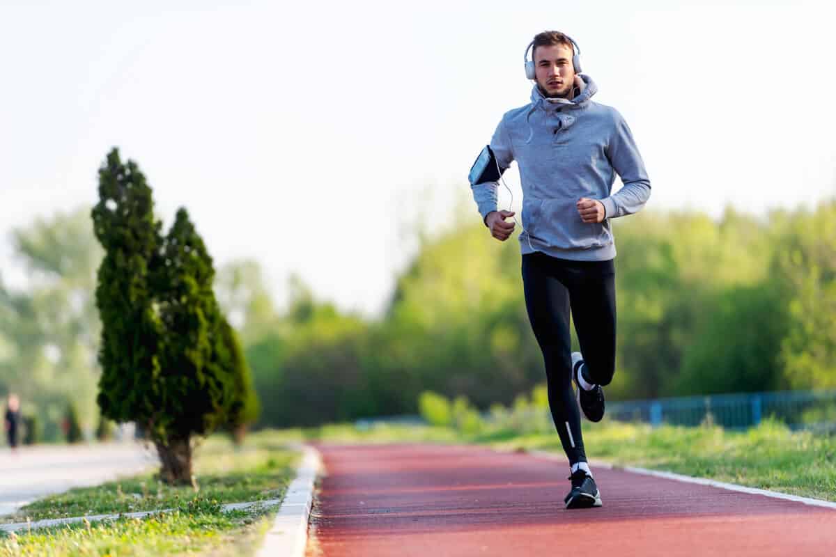 Effect of probiotic supplementation on performance person running