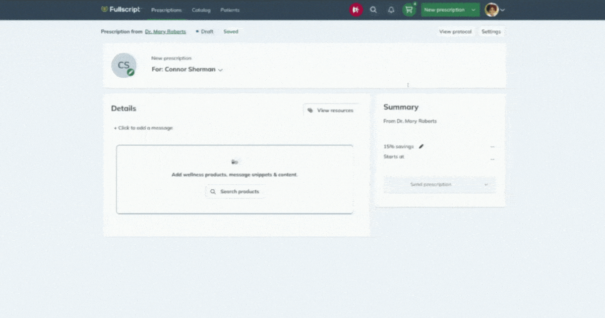 using the on-site rx tool