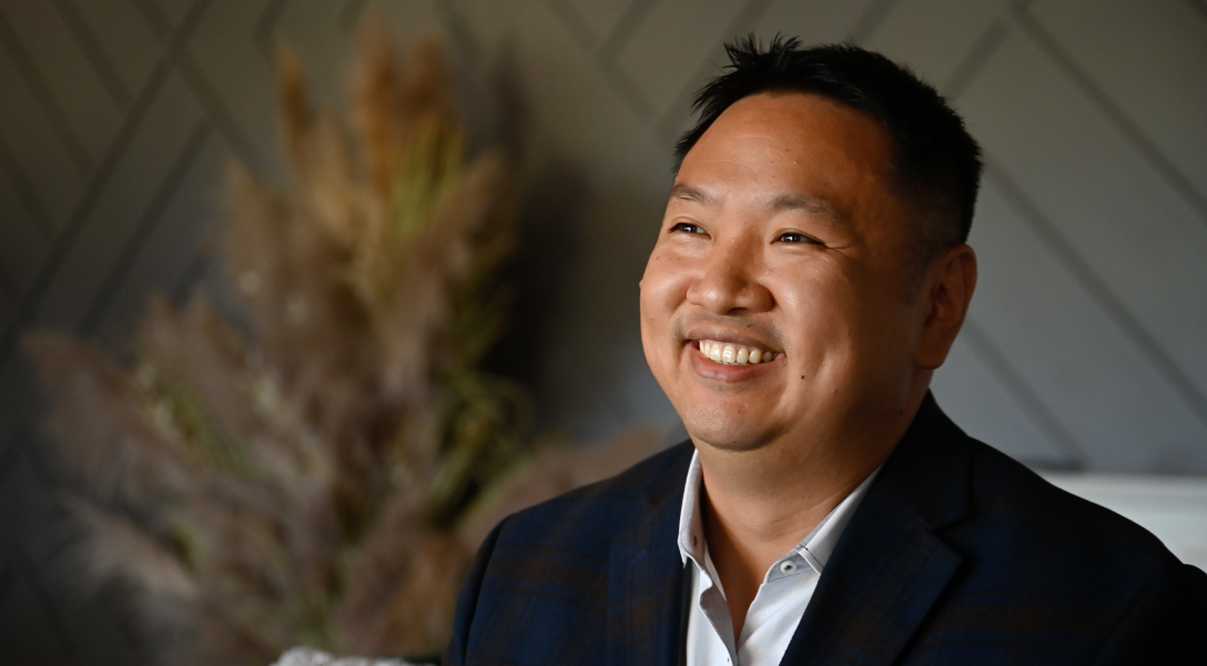 Dr. Cheng Ruan, MD being interviewed about integrative medicine