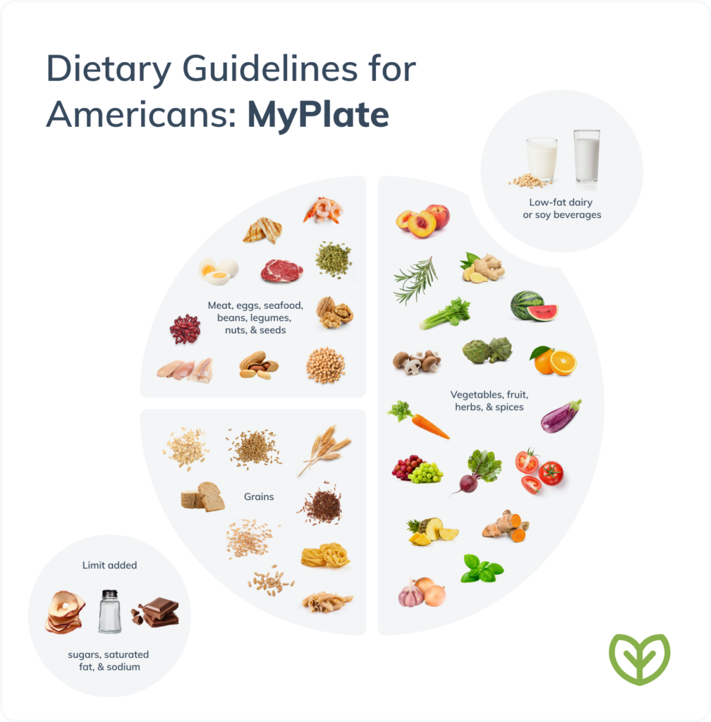 dietary guidelines for americans my plate
