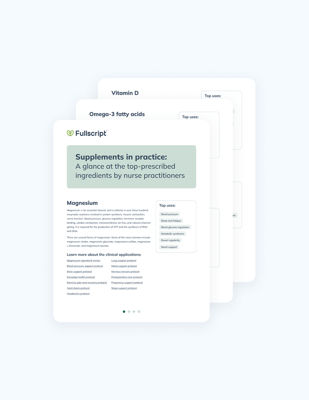 top prescribed supplements by nurse practitioners