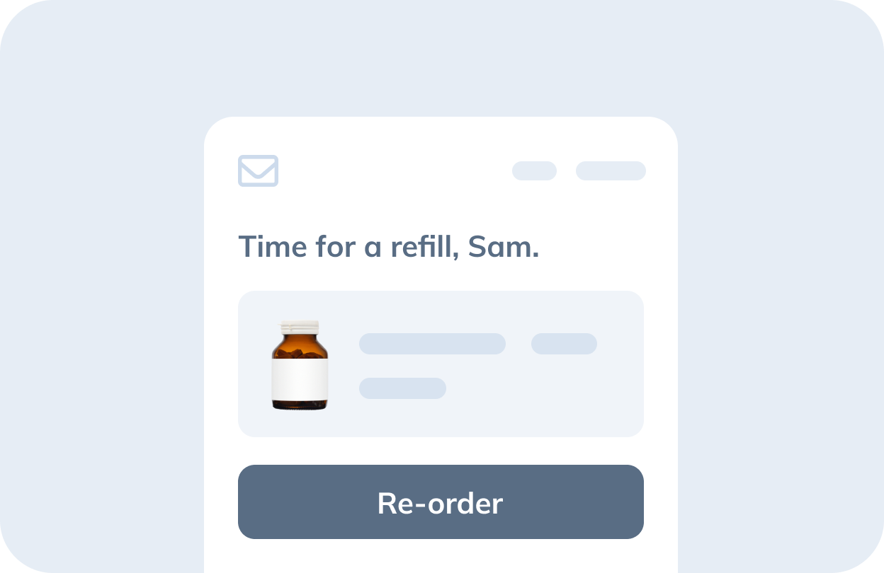 Refill reminder