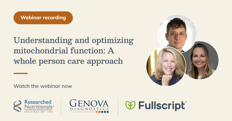 understanding and optimizing mitochondrial function: a whole person care approach blog post